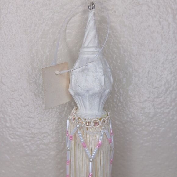 Vintage Victorian Style Beaded Tassel Ornament NWT - Picture 2 of 5